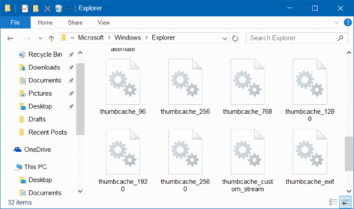 Thumbnail Cache