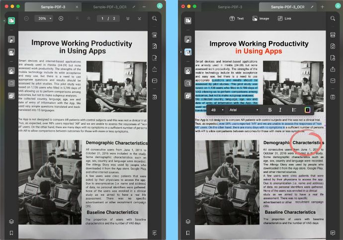 View & Read PDFs