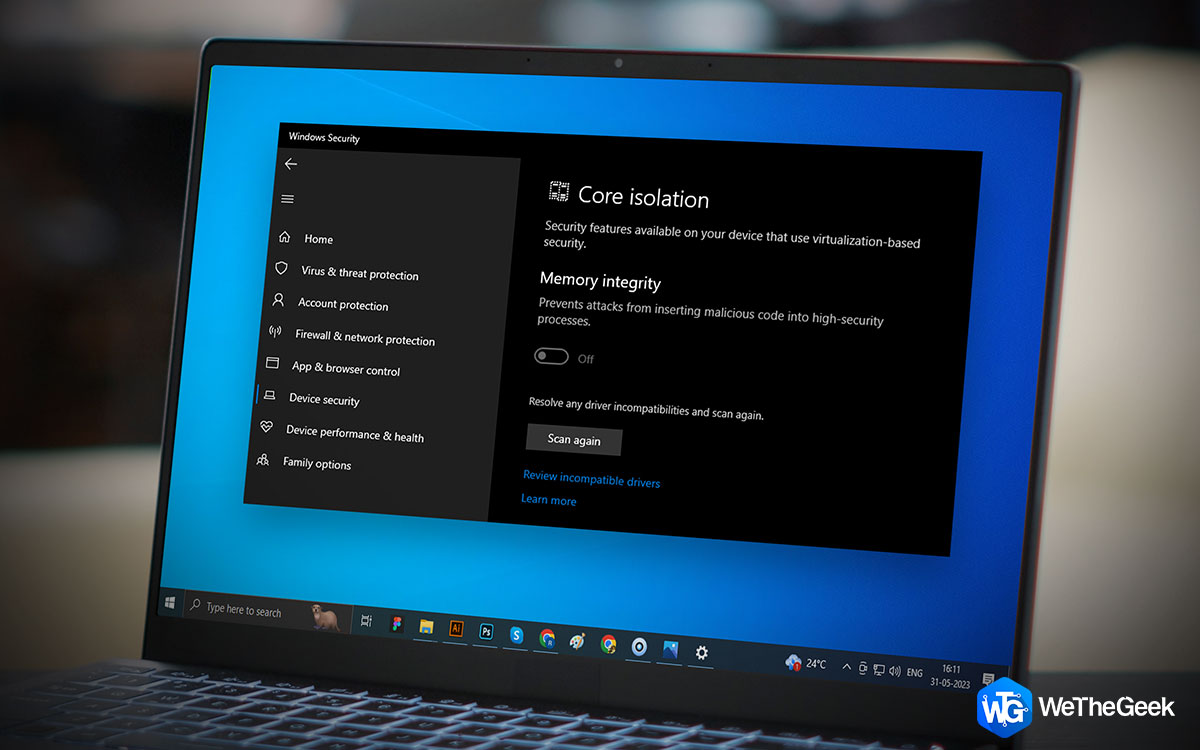 What Is Core Isolation Memory Integrity On Windows?
