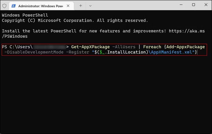Windows Powershell
