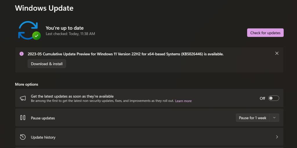 Windows Update