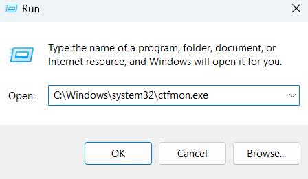 Windows run