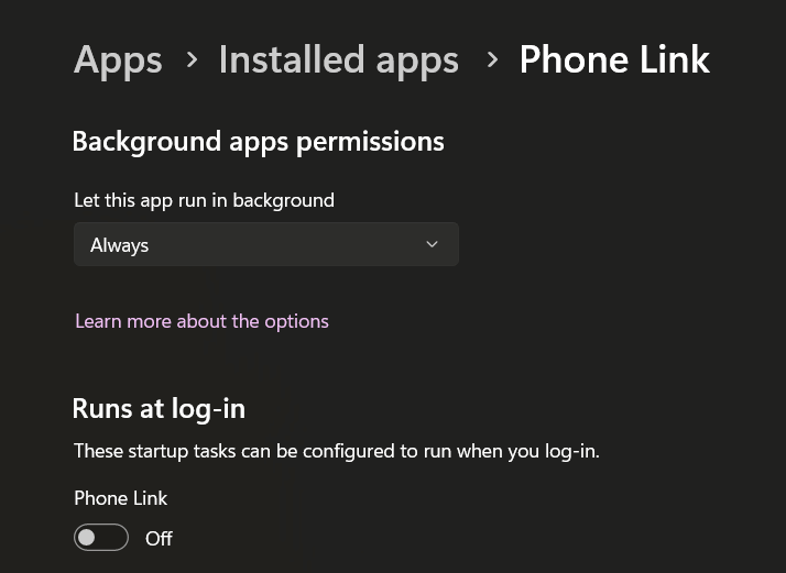let in the app