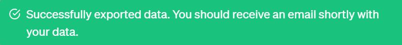 message on screen