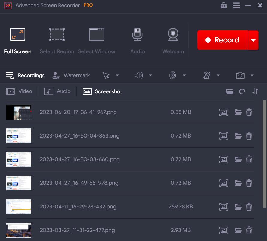 Advanced Screen Recorder