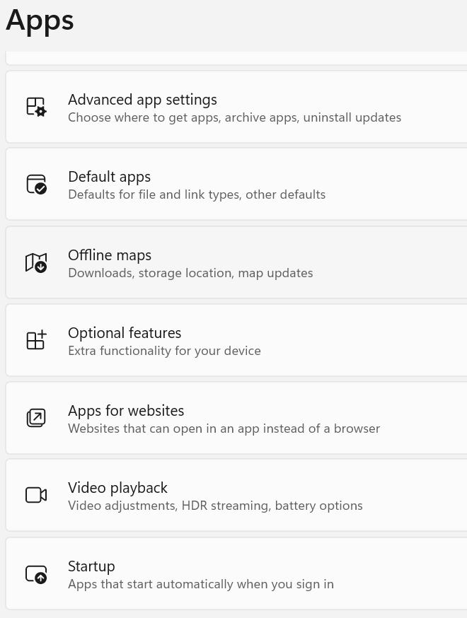 Apps