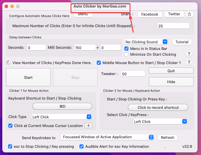 Auto Clicker by Mfor Mac