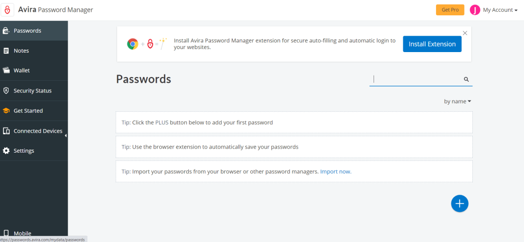 Avira Password Manager