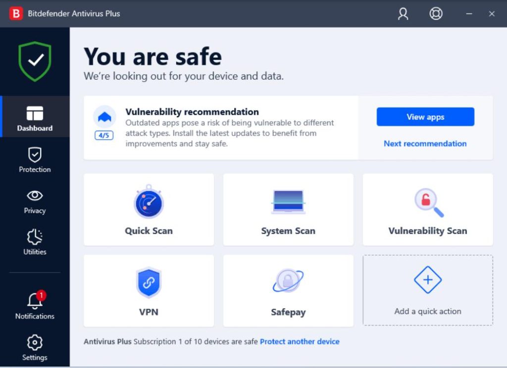 Bitdefender Antivirus Plus