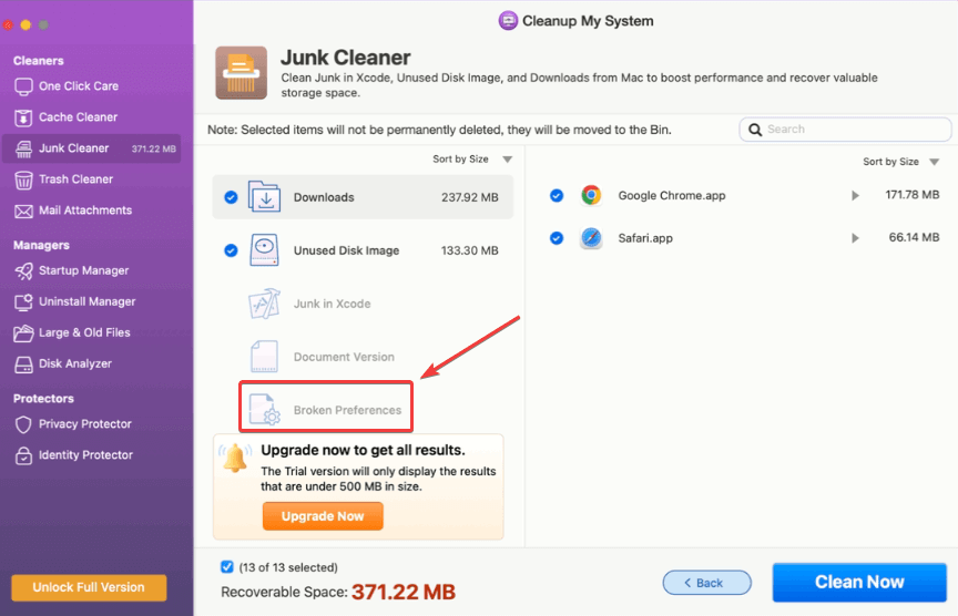 Broken Preferences