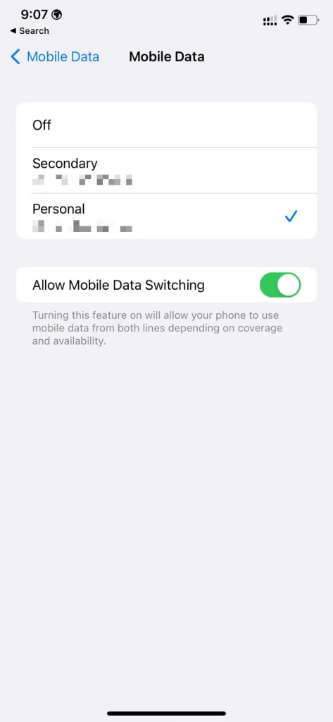 Cellular Data