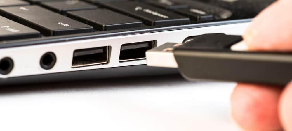 Change Your USB Cable Or Port