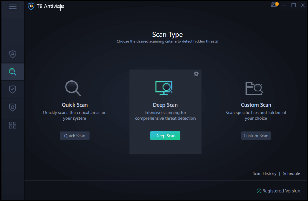 Custom Scan with t9