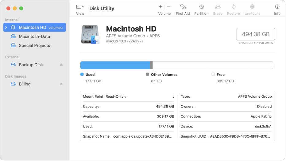Disk Utility