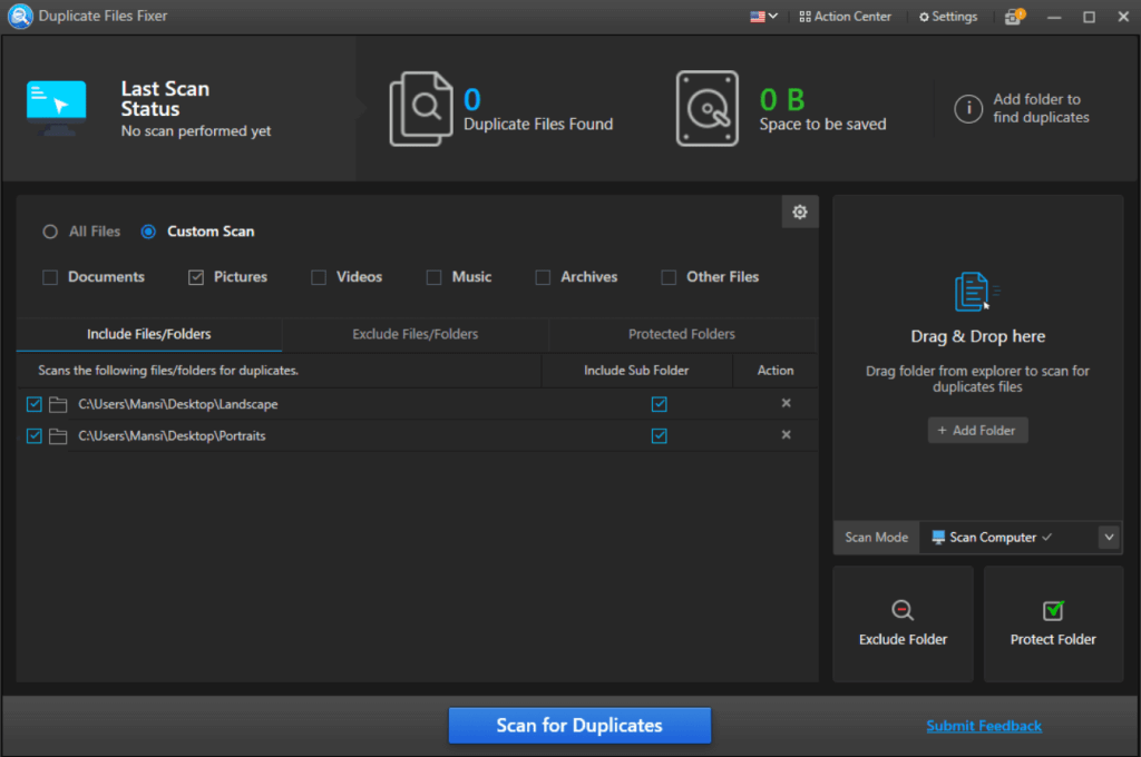 Duplicate Files Fixer