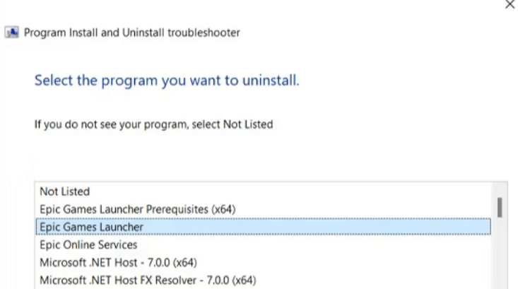 Epic Games Launcher