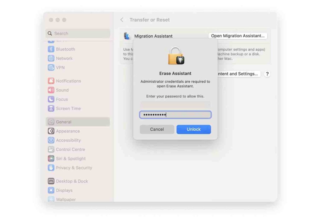 Erase Assistant