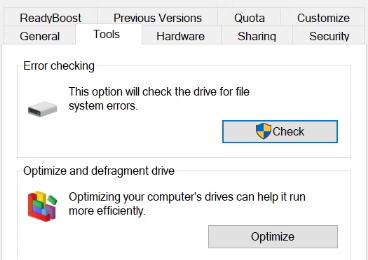 Execute A Check Disk Scan