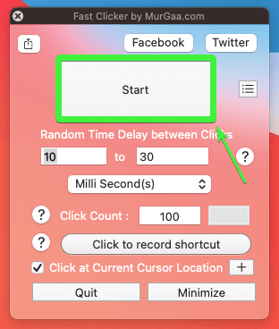 Fast Clicker