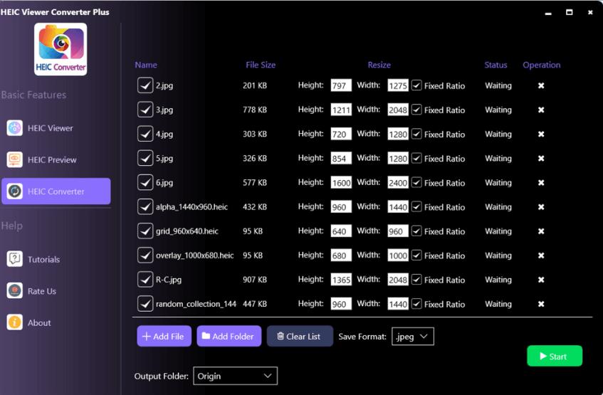 HEIC viewer Converter Plus