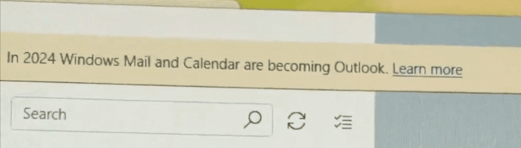 Mail & Calendar app