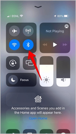 Manually Enable Bluetooth on Both iOS Devices