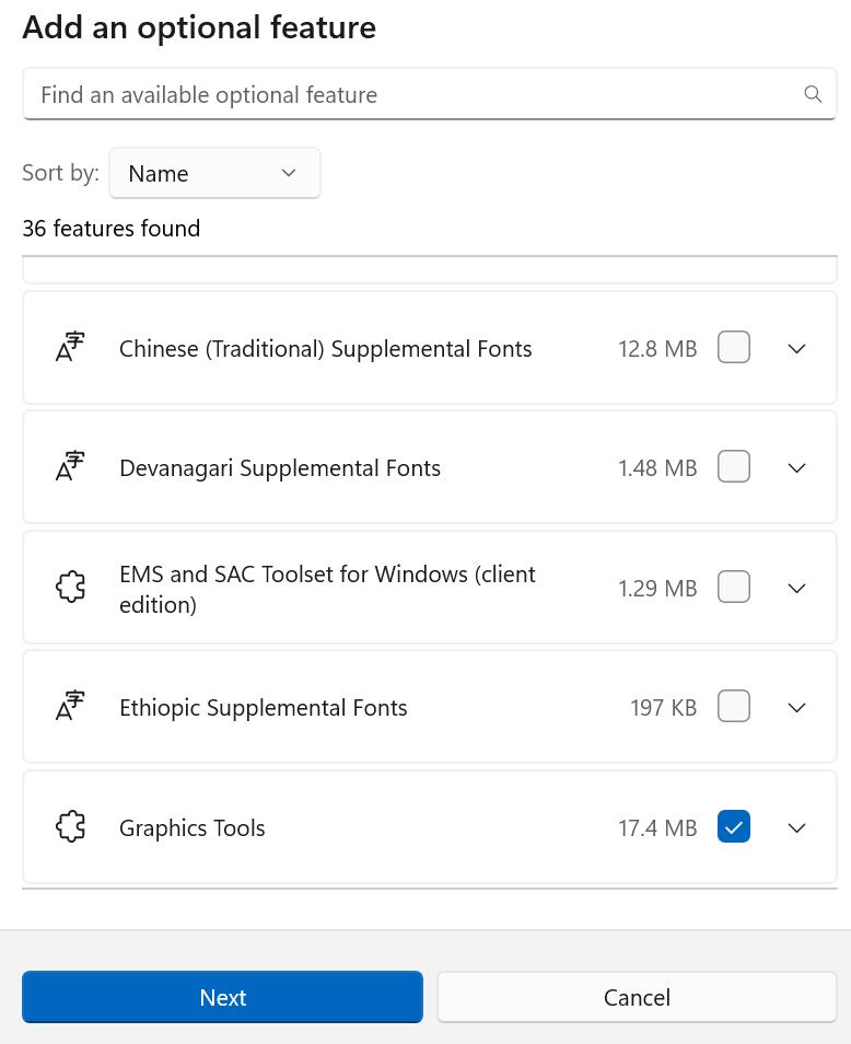 Media Feature Pack