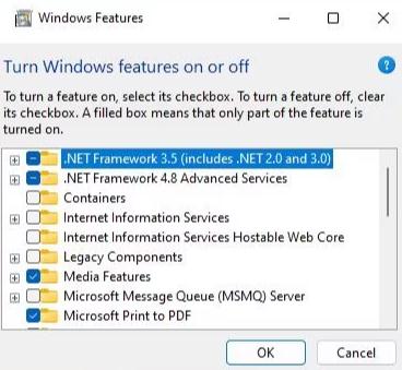 NET Framework 3.5