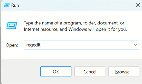 Registry Editor