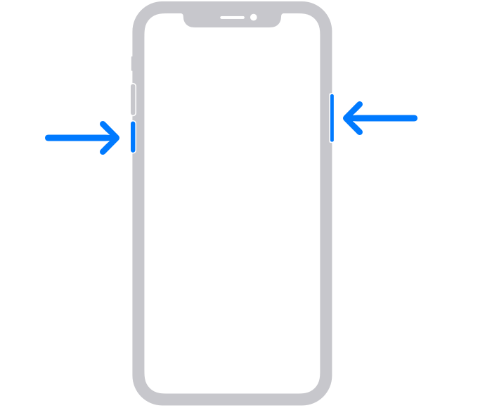 Restart iPhone