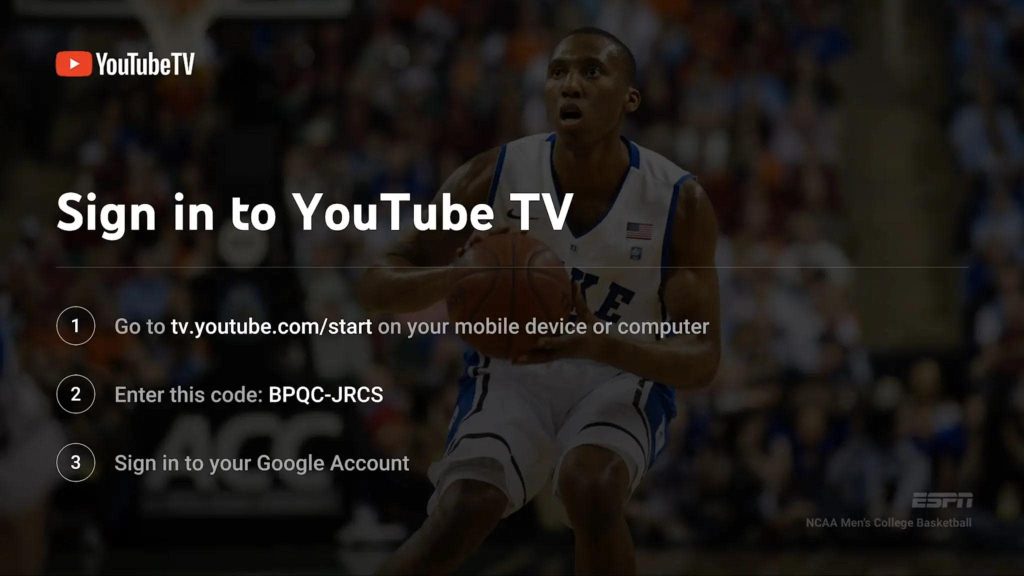 Sign in to your account