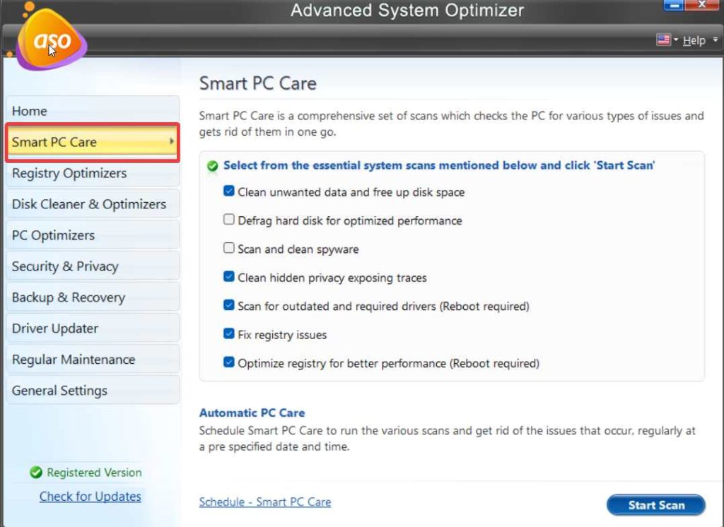 Smart PC Care