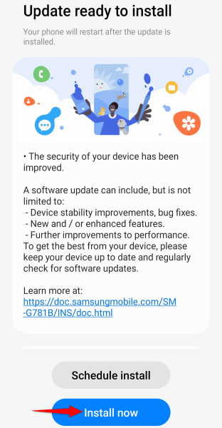 Software updates