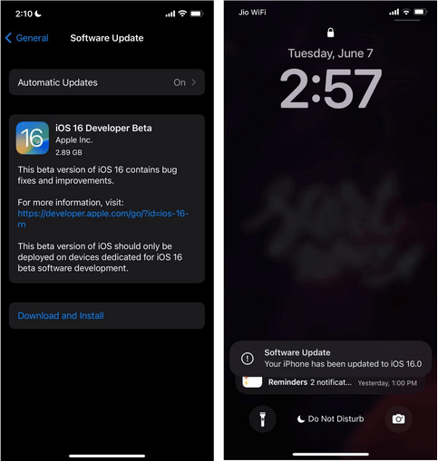 Update iOS