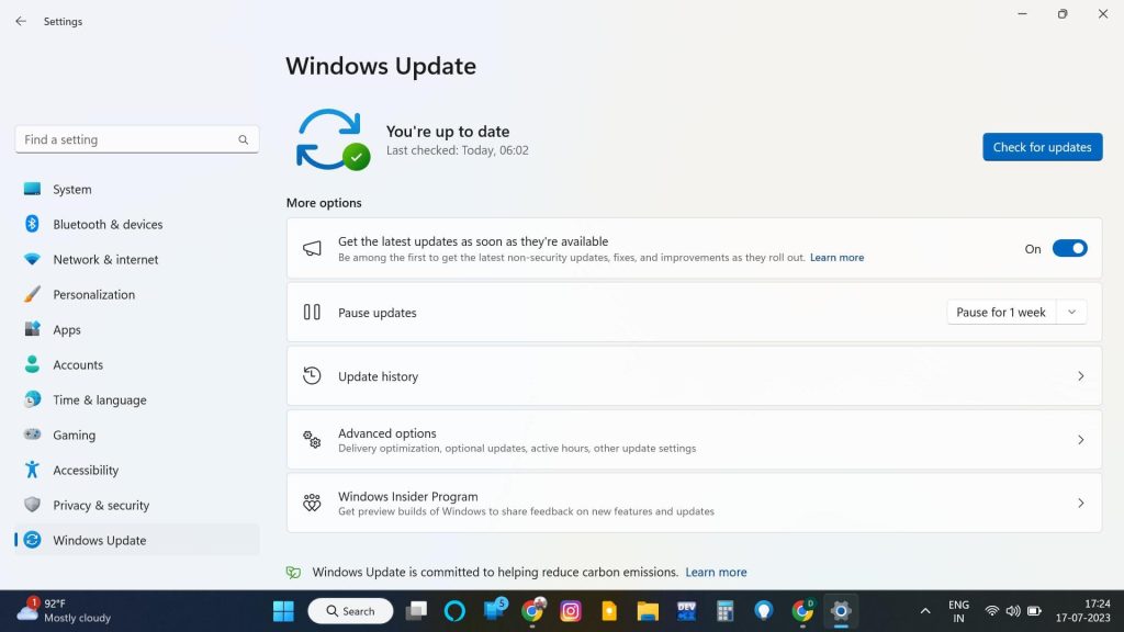 Update your PC