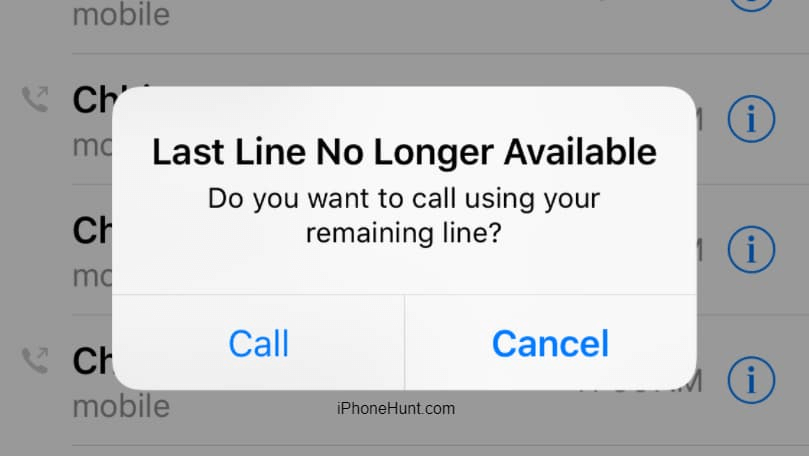 last line no longer available