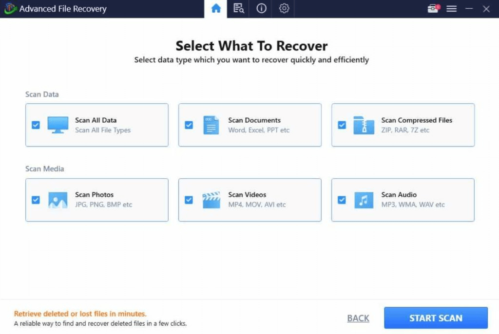 recover PDF files