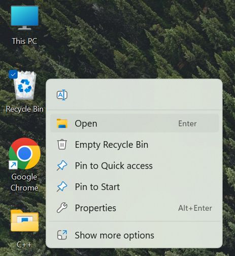 recycle bin