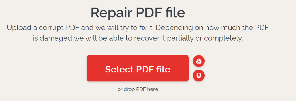 repair pdf