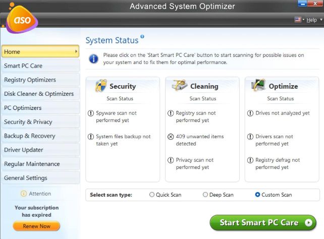 ASO Interface
