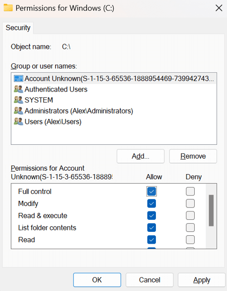 Add Authenticated User