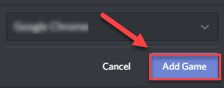 Add Game button