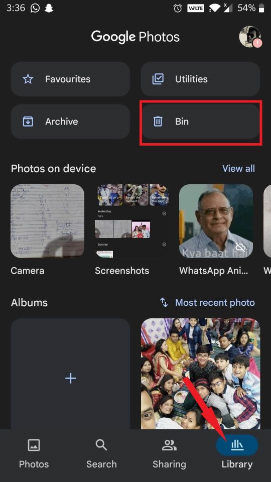 Bin icon