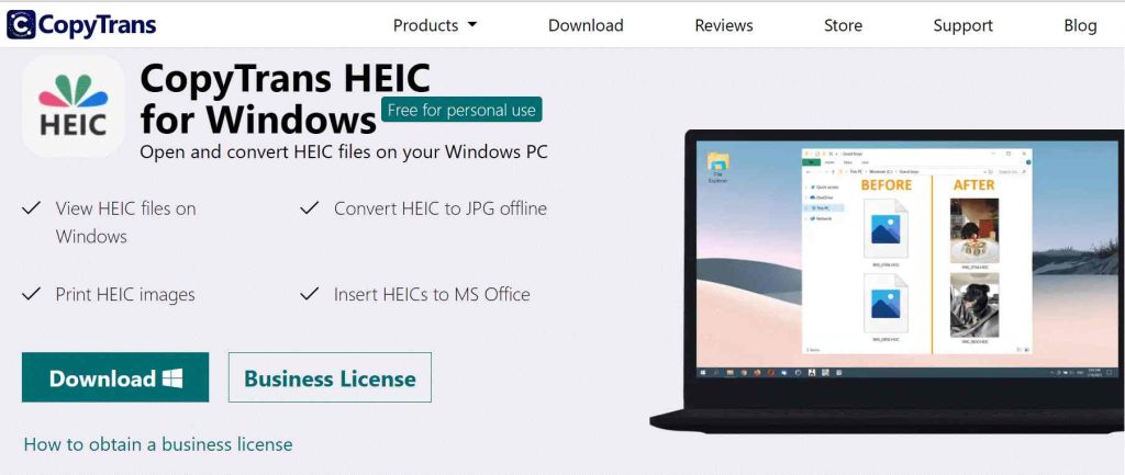 CopyTrans HEIC for Windows