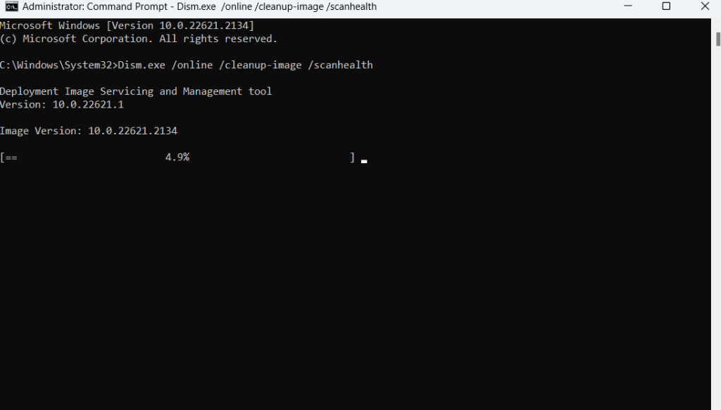 DISM commands
