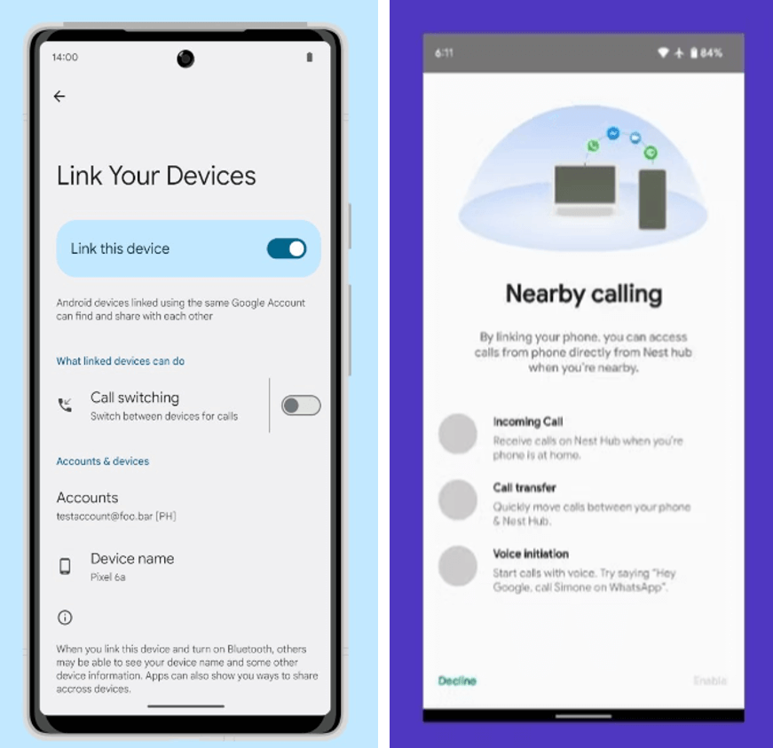 Device and Sharing