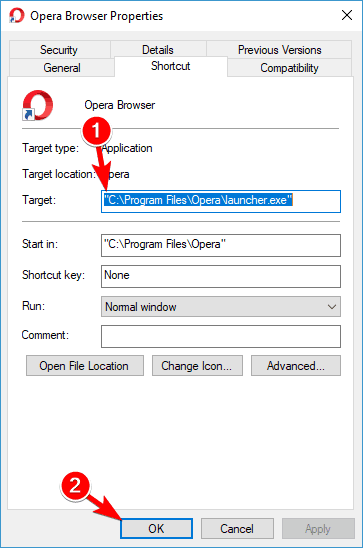File Explorer address