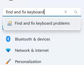 Find and Fix Keyboard Problems