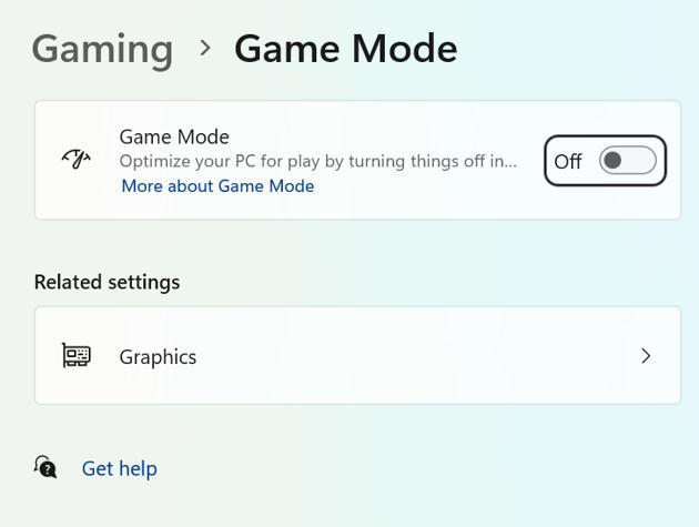Game Mode