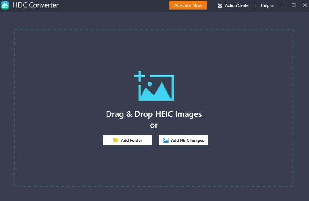 HEIC Converter interface